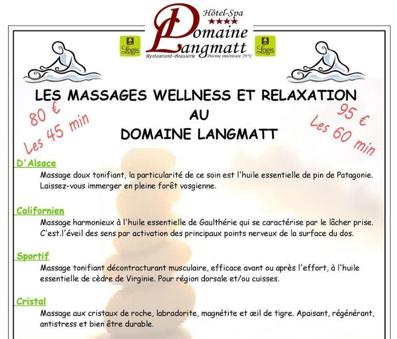 Hotel-Spa & Restaurant Logis Domaine Langmatt Murbach Buitenkant foto